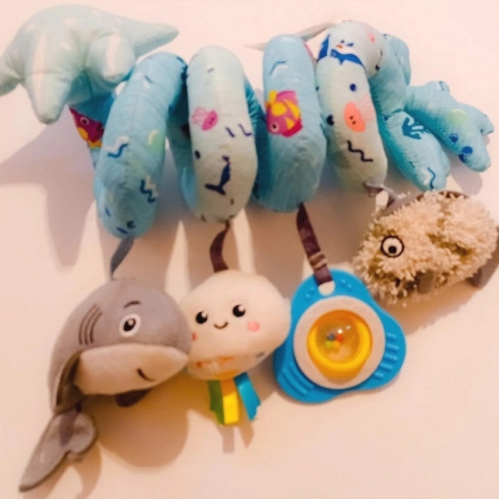 Ocean Spiral Stroller Toy